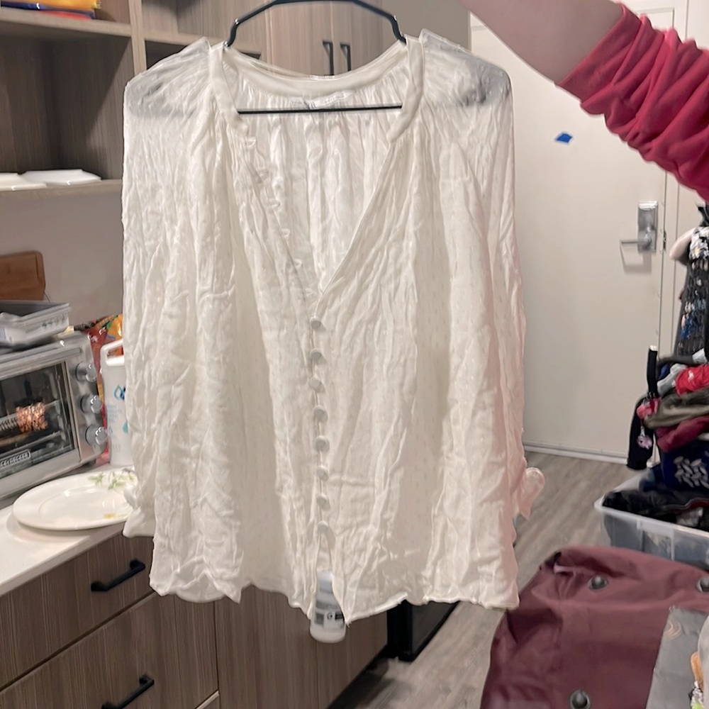Zara Womens Blouse Size Large.
